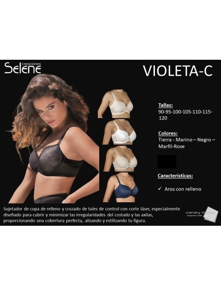 Sujetador Violeta-C