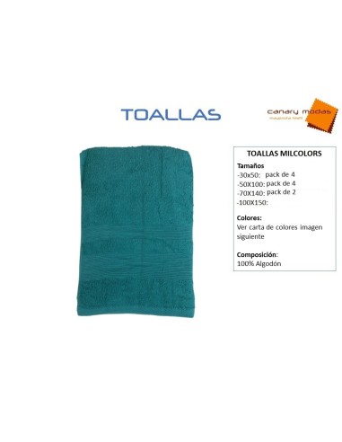 Toalla Milcolors
