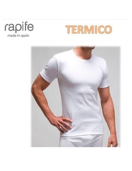 Camiseta termica manga corta hombre 7222