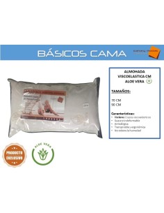 Almohada viscoelastica Alovera CM 70 cm 2