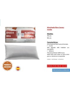 Almohada fibra CM 70 cm 2